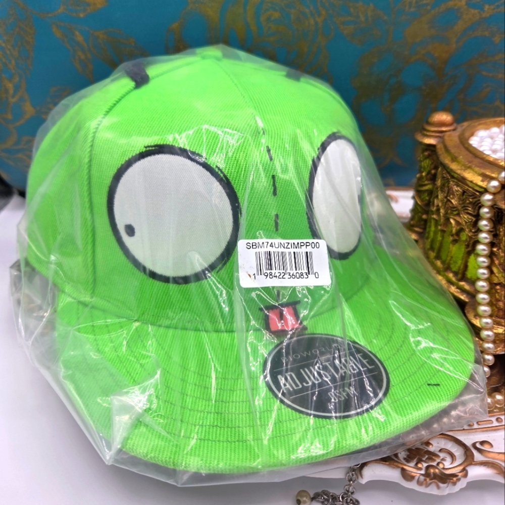 Bioworld Official Invader Zim Gir Adjustable Snapback Hat NEW NWT
